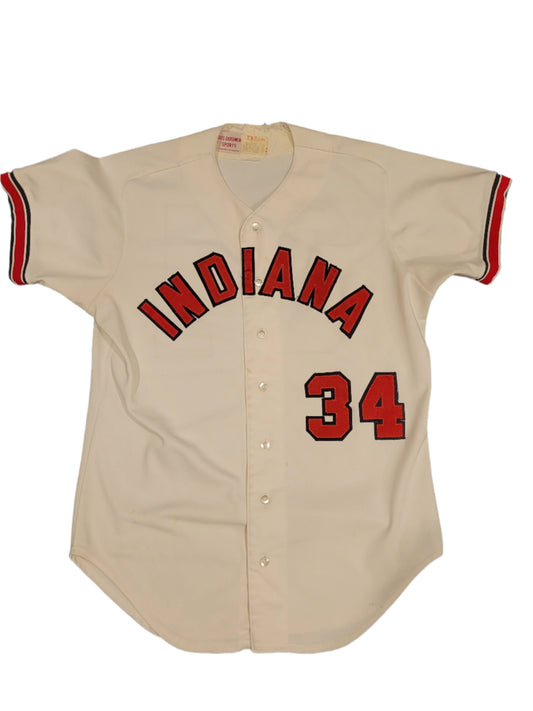 Indiana Hoosiers Baseball Jersey #34 (1988-92)