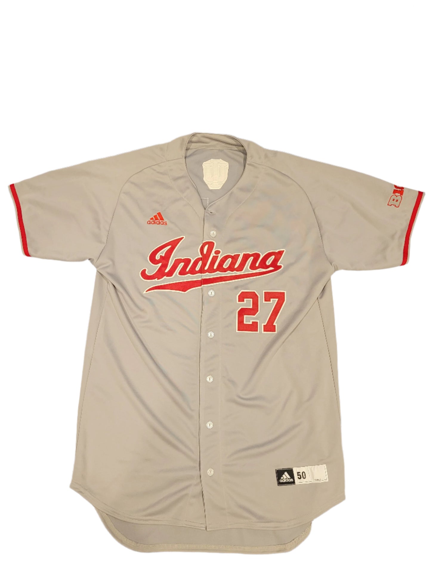 Indiana Hoosiers Baseball Jersey #27 (2017)