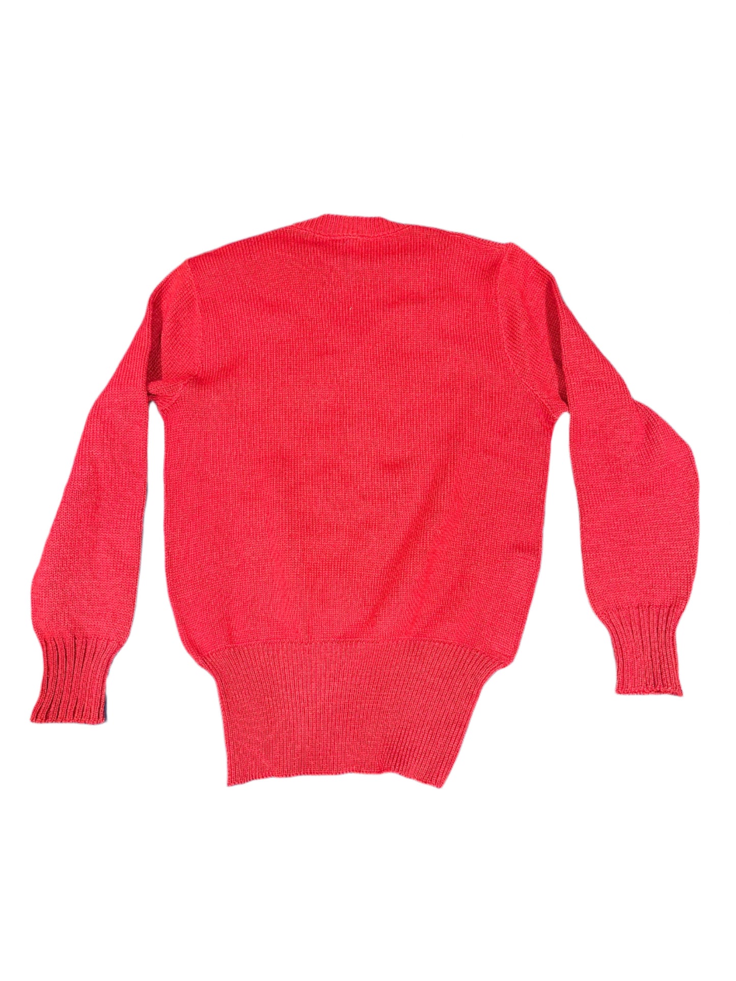 Vintage Indiana University Letter Sweater (Nelson Knitting "I")